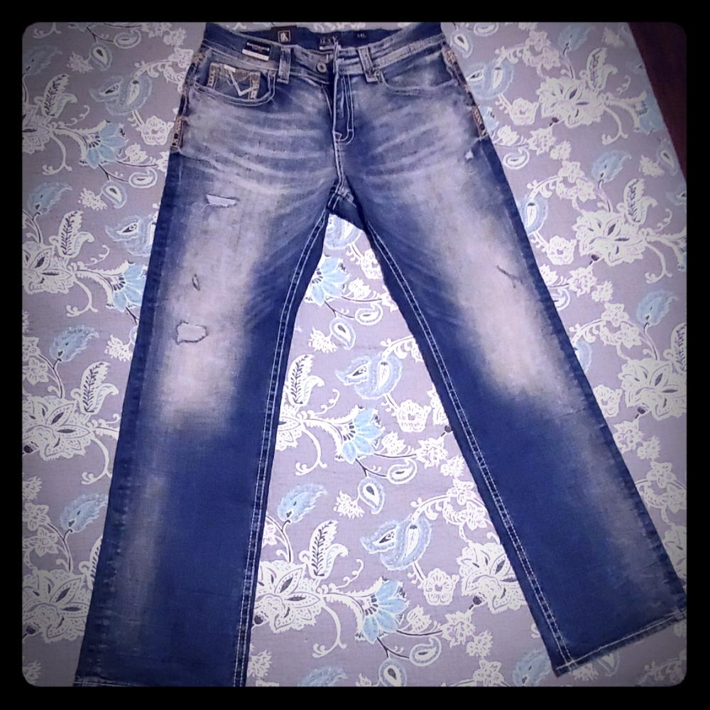 Buckle Black Fit No 11 Straight Leg Jeans